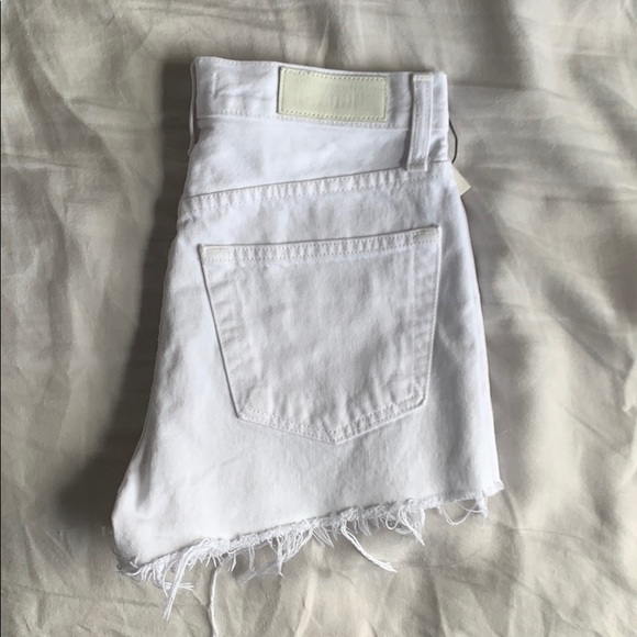 NWT SOLD OUT RE/done high waisted shorts - Picture 6 of 7